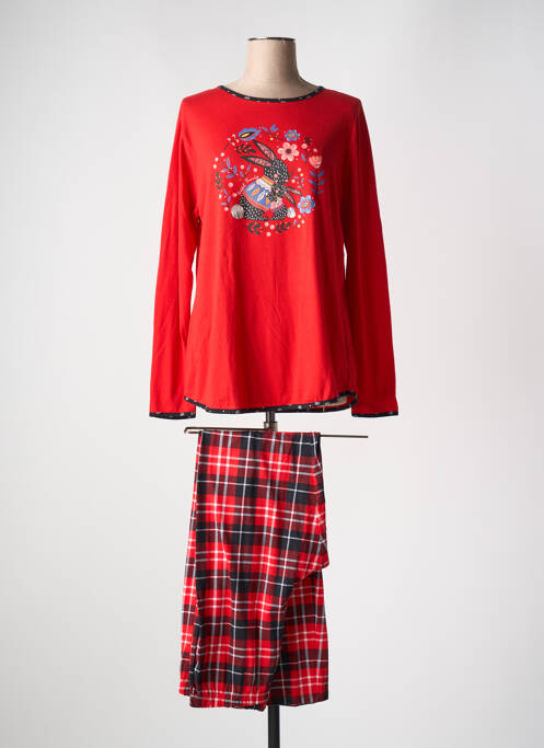 Pijama roșu MASSANA femeie