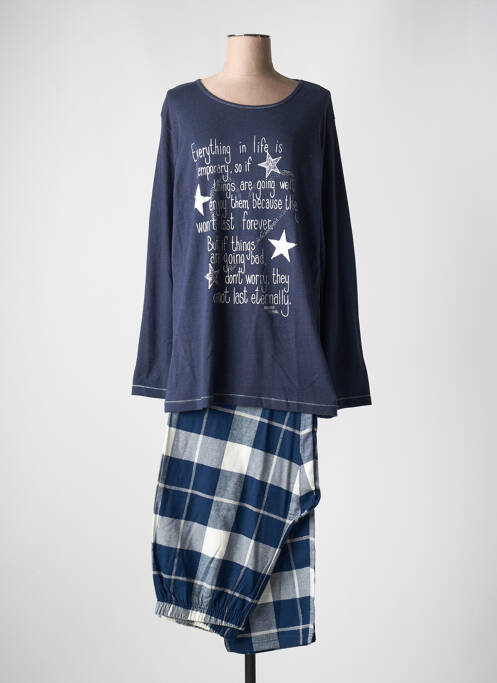 Pijama albastru MASSANA femeie