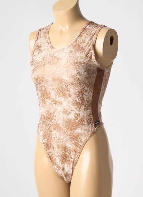 Body de lenjerie maro MANSTORE femeie