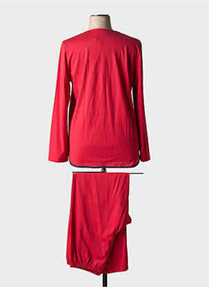 Pijama croială dreaptă roșu REGENCE femeie