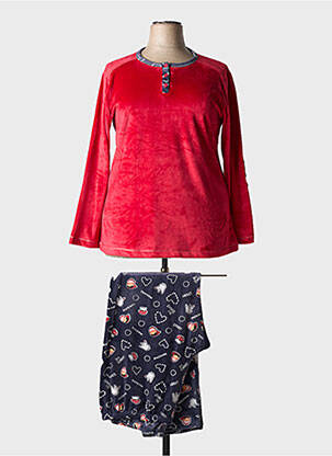 Pijama roșu MASSANA femeie