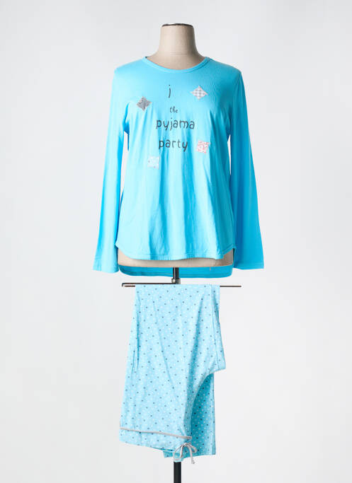 Pijama albastru REGENCE femeie