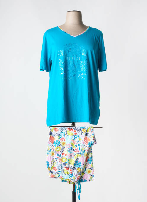 Pijama albastru MASSANA femeie