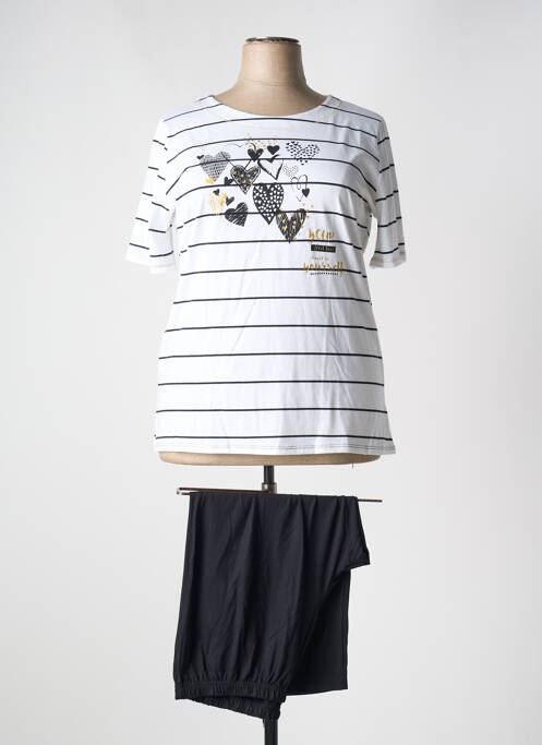 Pijama alb MASSANA femeie