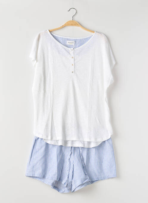 Pijamale scurte alb REGENCE femeie