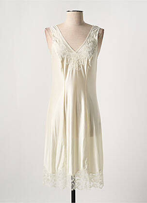 Jupon/fond de rochie broderie bej MARJOLAINE femeie