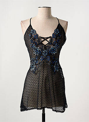 Top/Caraco negru MARJOLAINE femeie