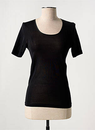 Top/caraco țesătură jersey negru OSCALITO femeie