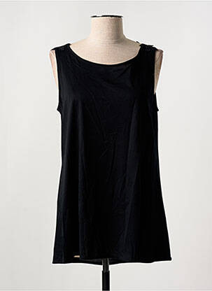 Top/caraco țesătură jersey negru OSCALITO femeie