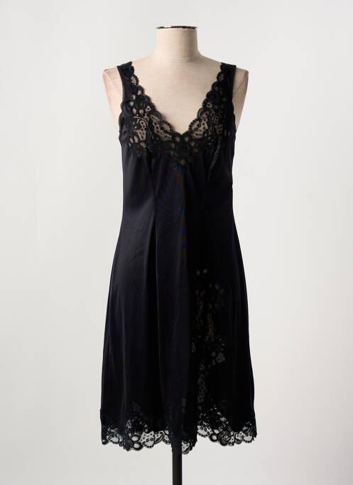 Jupon/Fond de rochie negru MARJOLAINE femeie