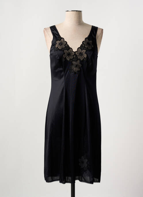 Jupon/Fond de rochie negru MARJOLAINE femeie