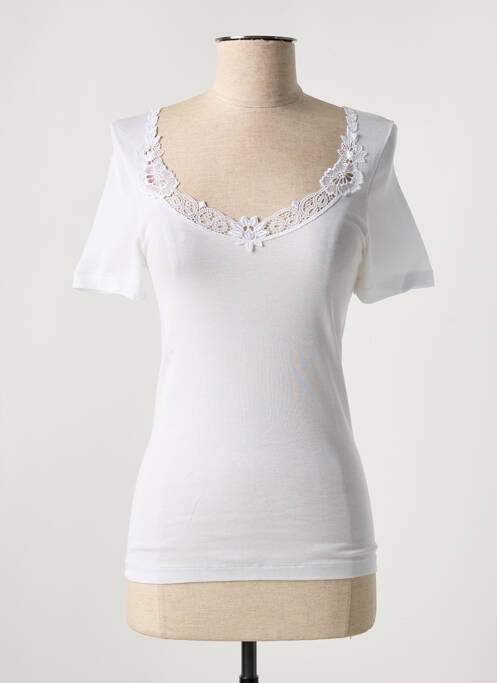 Top/Caraco alb MADIVA femeie