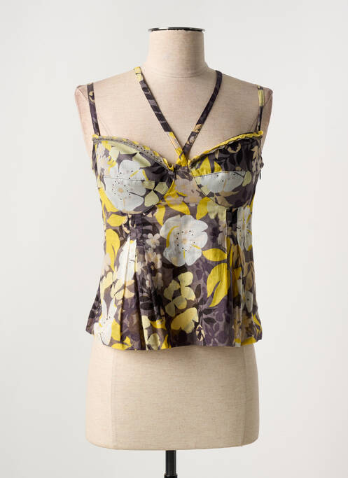 Top galben PSY femeie