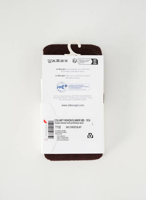 Colanți maro LE BOURGET femeie