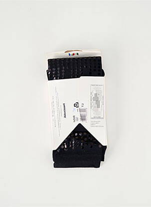 Colant efect material satinat negru LE BOURGET femeie