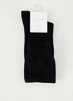 Șosete negru LE BOURGET femeie