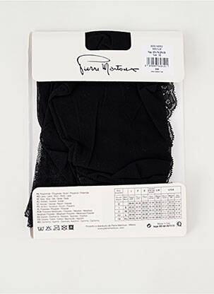Body de lenjerie elasticitate negru PIERRE MANTOUX femeie