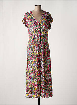 Rochie lungă roz LEO & UGO femeie