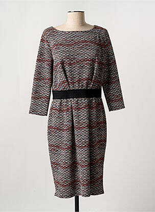 Rochie midi negru FILLE A SUIVRE femeie