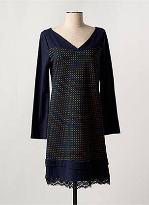 Rochie midi albastru MISS SIDECAR femeie