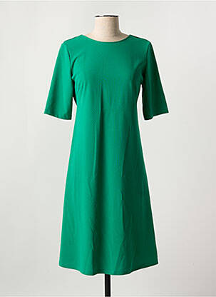Rochie scurtă mâneci 3/4 mâneci 3/4 verde MISS SIDECAR femeie
