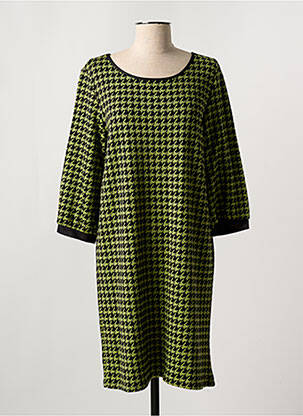Rochie scurtă mâneci 3/4 mâneci 3/4 verde DANIELA COOL femeie