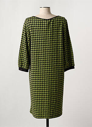 Rochie scurtă mâneci 3/4 mâneci 3/4 verde DANIELA COOL femeie