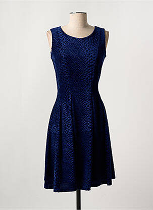 Rochie midi albastru FILLE A SUIVRE femeie