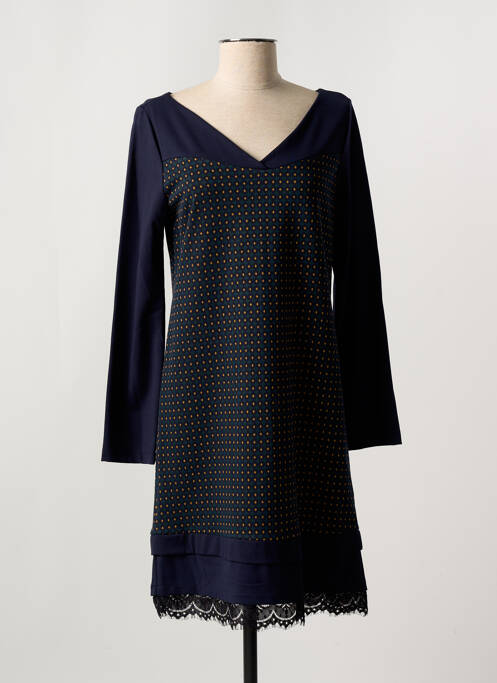 Rochie midi albastru MISS SIDECAR femeie