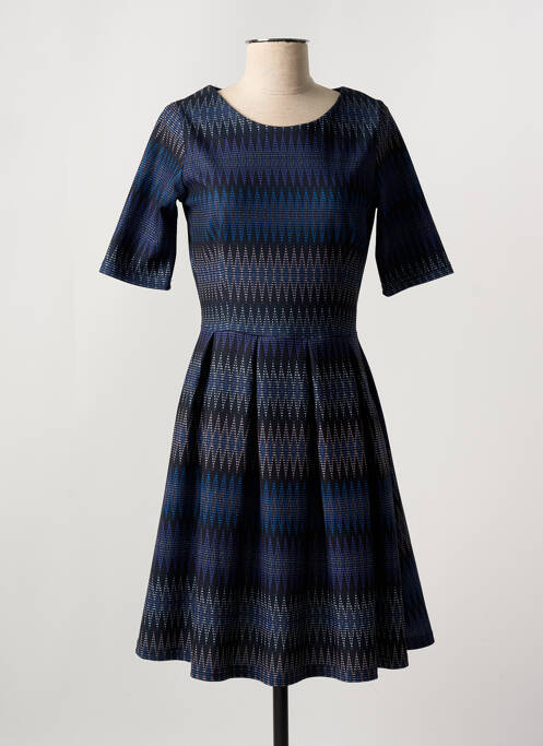 Rochie midi albastru FILLE A SUIVRE femeie