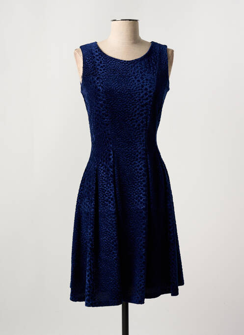 Rochie midi albastru FILLE A SUIVRE femeie