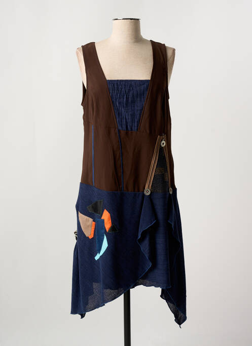 Rochie scurtă maro ENJOY femeie