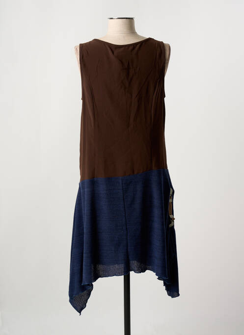 Rochie scurtă maro ENJOY femeie