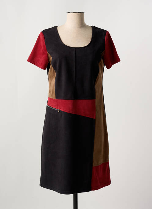 Rochie midi negru HALOGENE femeie