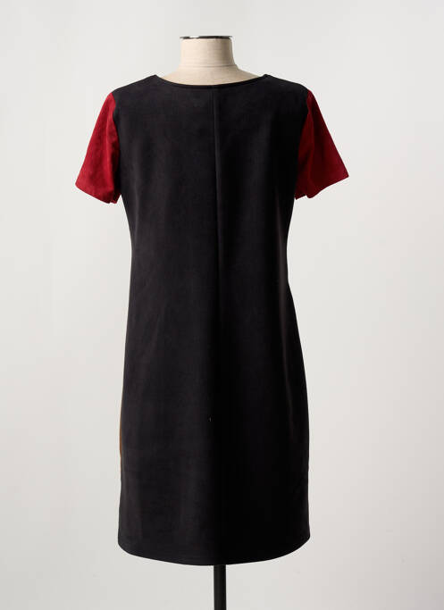 Rochie midi negru HALOGENE femeie