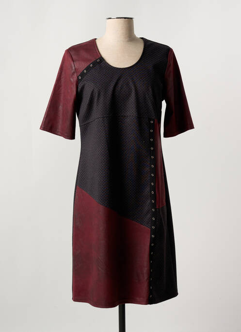 Rochie midi roșu HALOGENE femeie