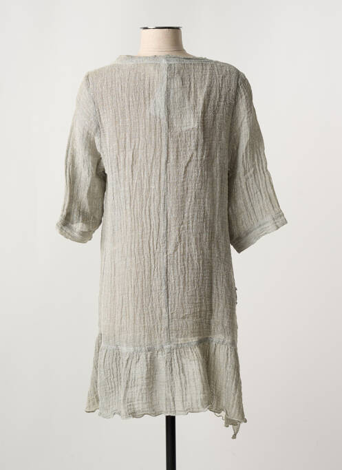 Tunică mâneci lungi gri MARILU femeie