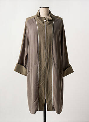 Palton lung maro ALAIN MURATI femeie