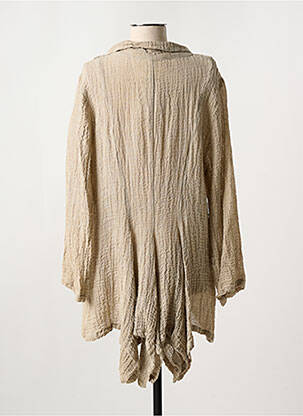 Jachete casual guler tip costum bej MARILU femeie