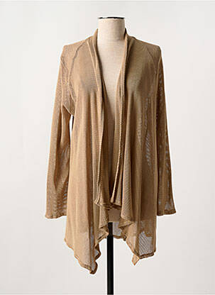 Vestă cu mâneci lungi maro MARILU femeie