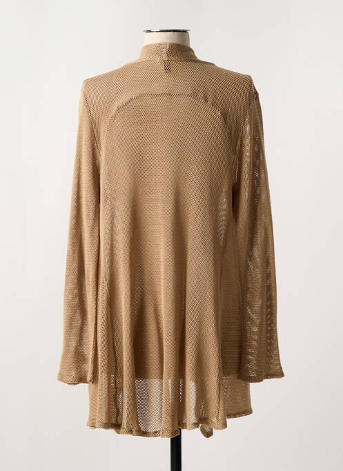 Vestă cu mâneci lungi maro MARILU femeie