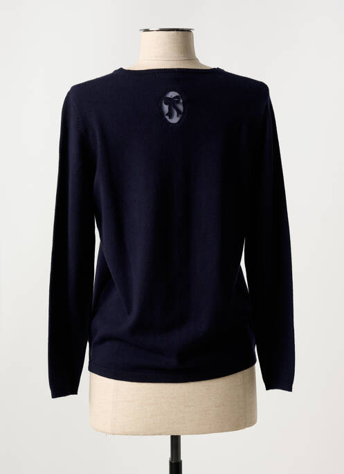 Vestă cu mâneci lungi albastru LEO & UGO femeie