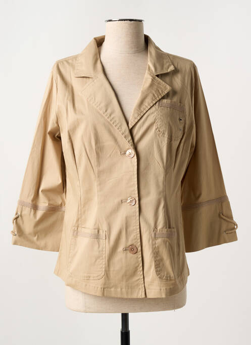 Sacou bej AGATHE & LOUISE femeie