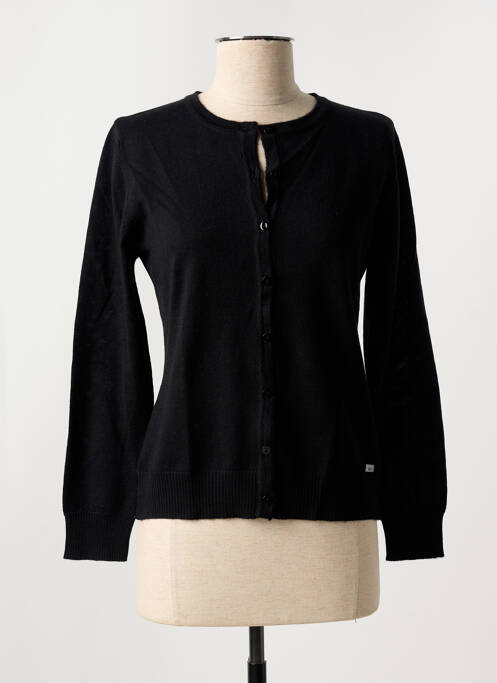 Vestă cu mâneci lungi negru DANEVA femeie