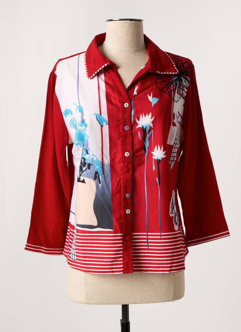 Cămașă roșu FIGURE LIBRE femeie