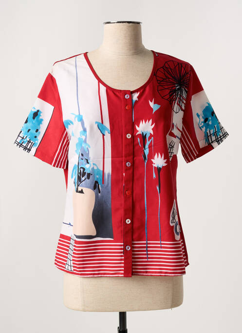 Cămașă roșu FIGURE LIBRE femeie