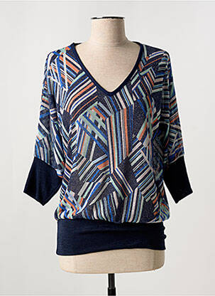 Pulover albastru MIELO MODA femeie