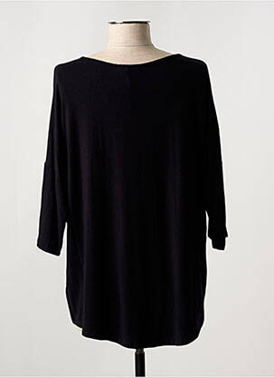 Tricou mâneci 3/4 mâneci 3/4 negru EGO femeie