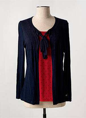 Twin-set albastru COTE ANGLAISE femeie