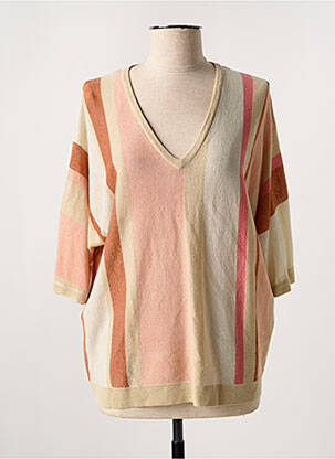 Pulover bej MARINA V femeie